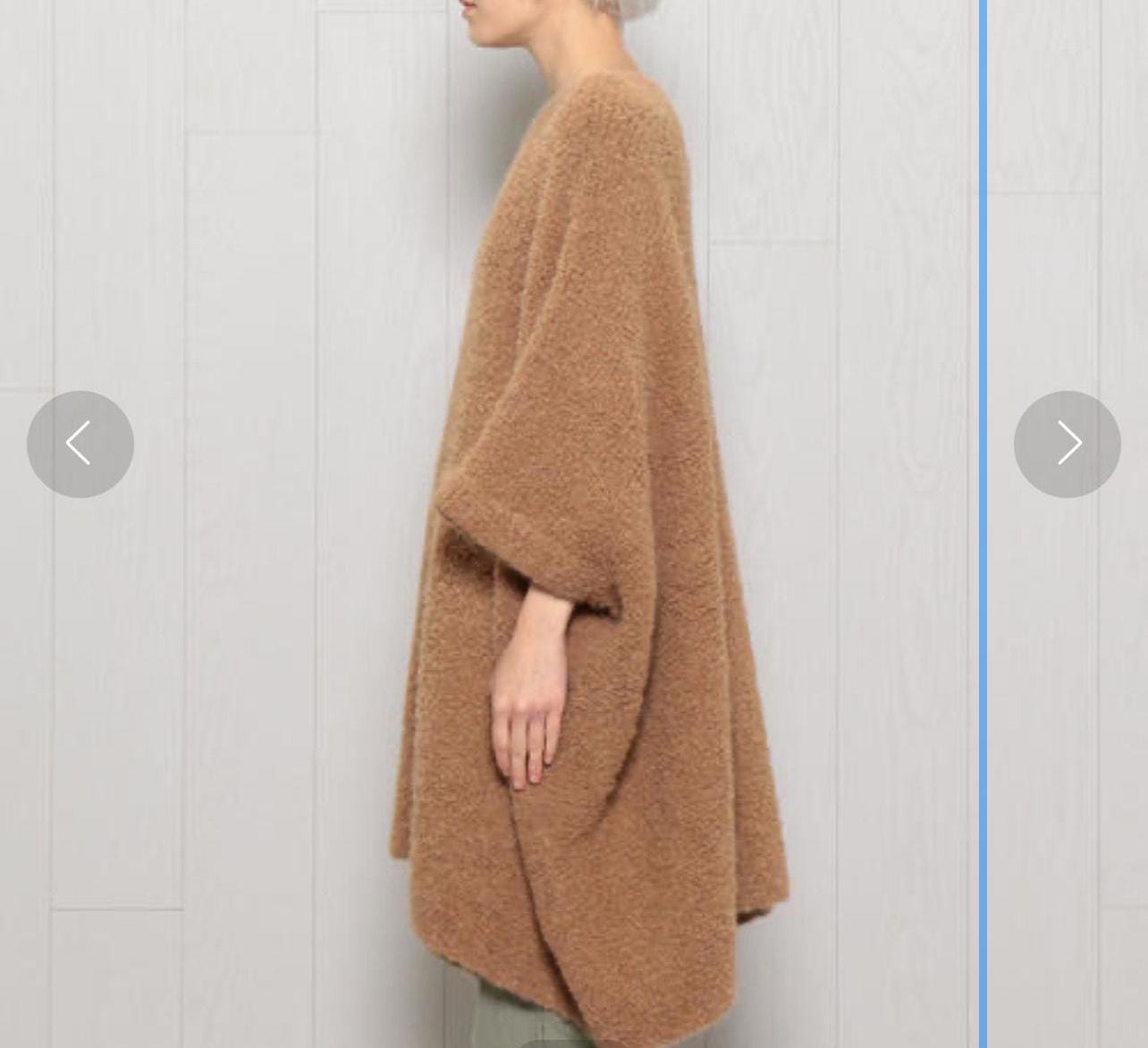 Oversized Alpaca Poncho Cape Sweater | Asymmetric Slouchy Knit