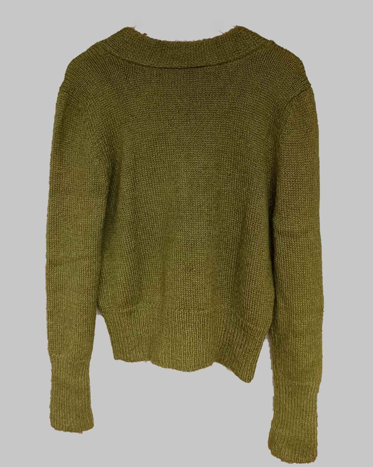 Hand Knit Alpaca Cardigan | Short Sleeve Sweater Pullovers, Wrap Style, sustainable Clothing