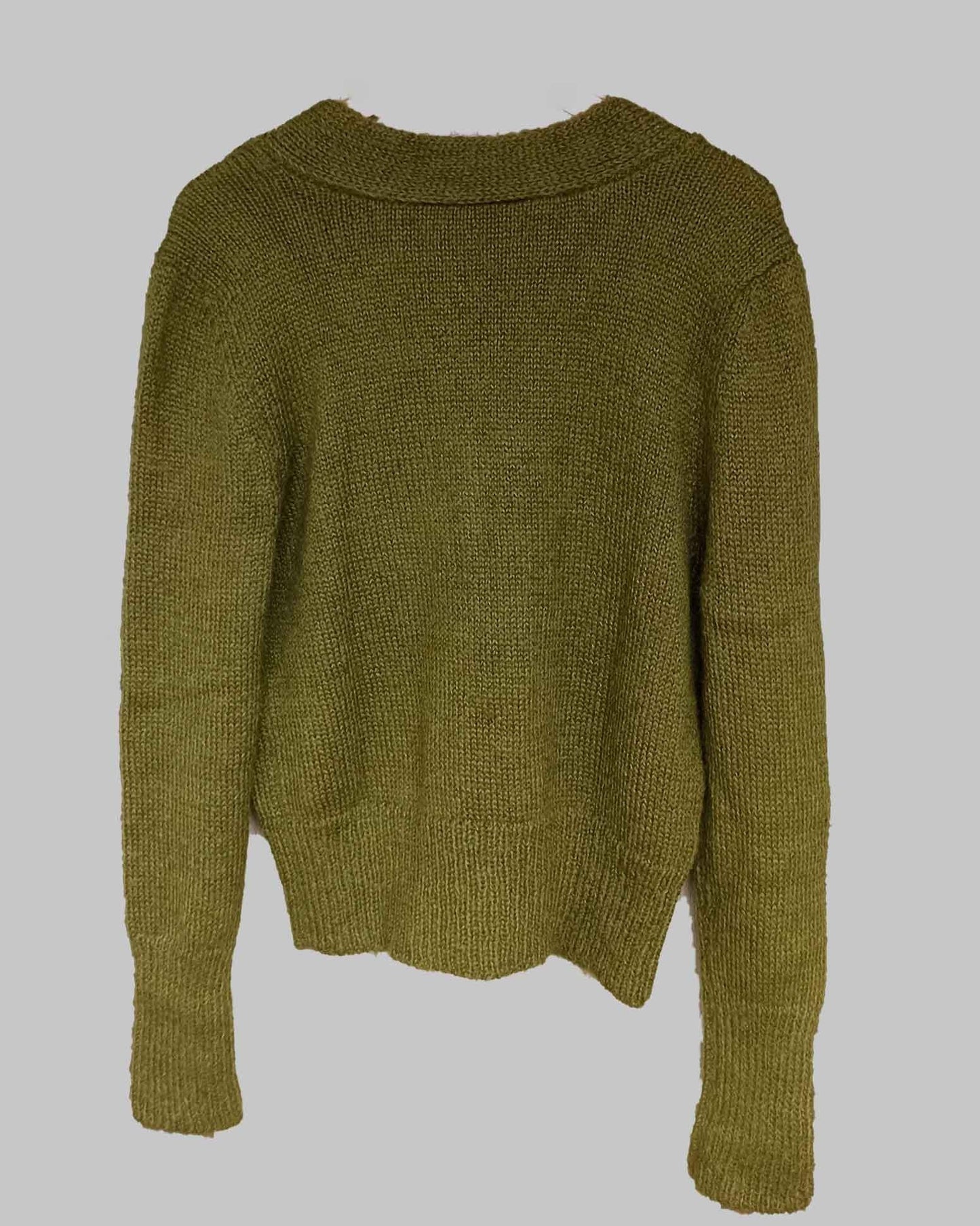 Hand Knit Alpaca Cardigan | Short Sleeve Sweater Pullovers, Wrap Style