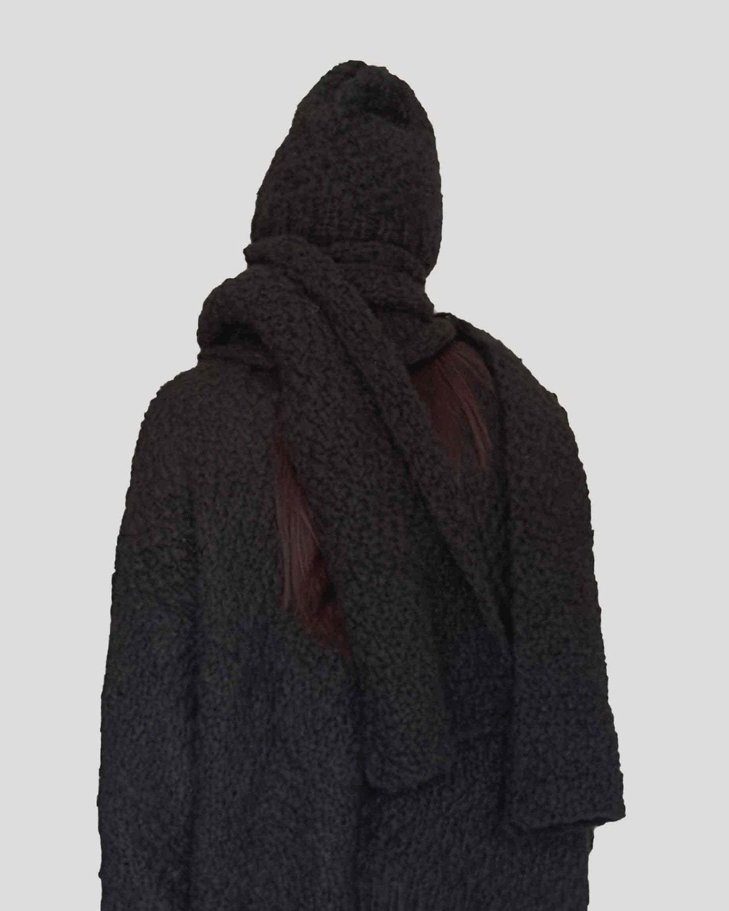 Handmade Alpaca Chunky Knit Scarf and Hat Set, Peru