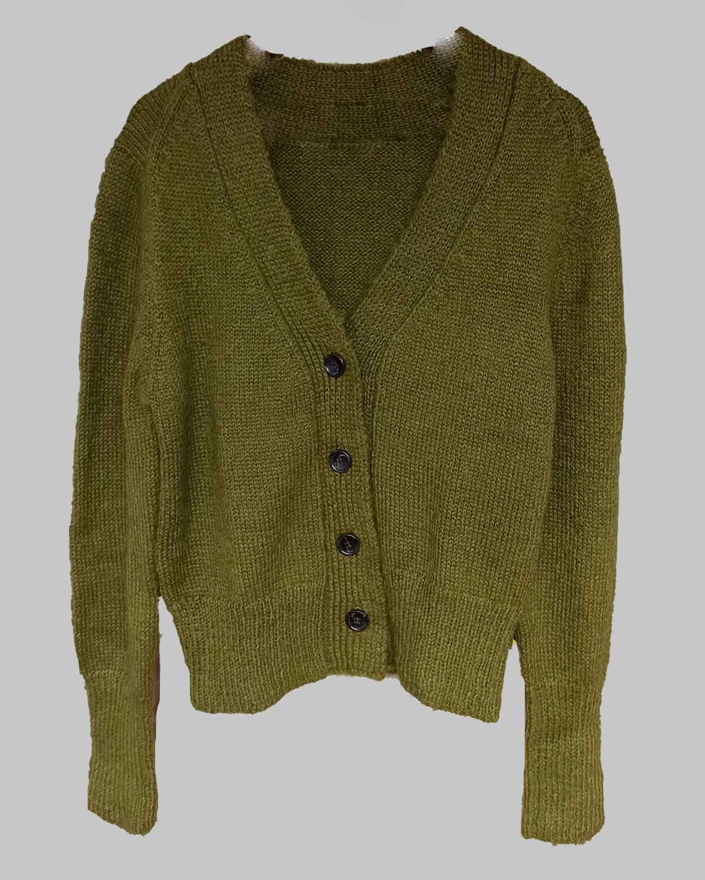 Hand Knit Alpaca Cardigan | Short Sleeve Sweater Pullovers, Wrap Style, sustainable Clothing