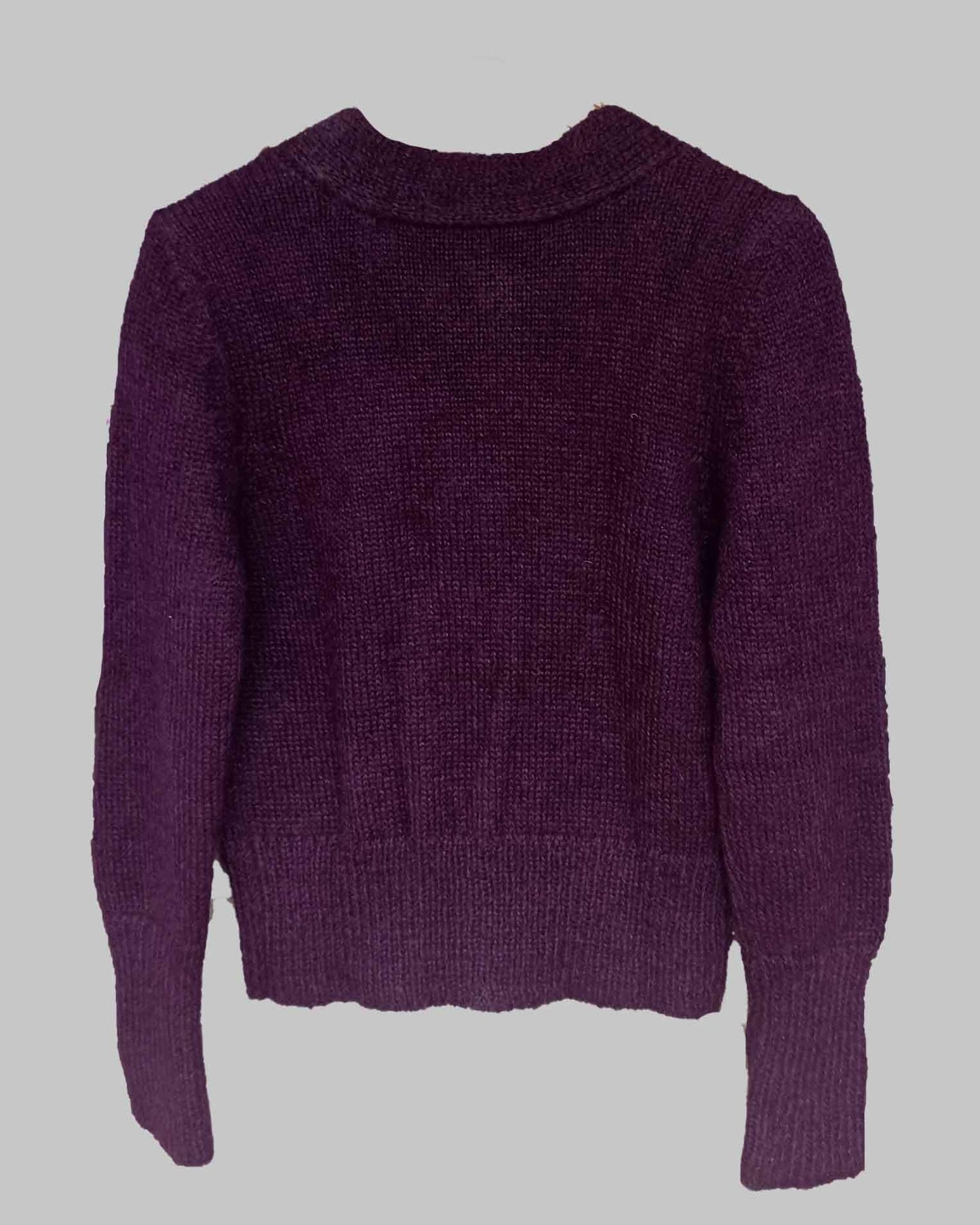 Hand Knit Alpaca Cardigan | Short Sleeve Sweater Pullovers, Wrap Style