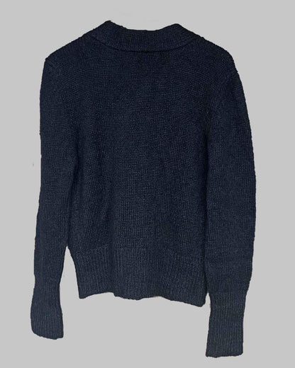 Hand Knit Alpaca Cardigan | Short Sleeve Sweater Pullovers, Wrap Style, sustainable Clothing