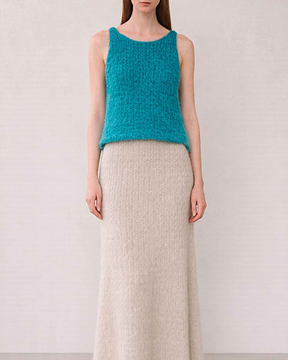 Alpaca Knit Tank Top | Sleeveless Sweater, Sustainable Clothing
