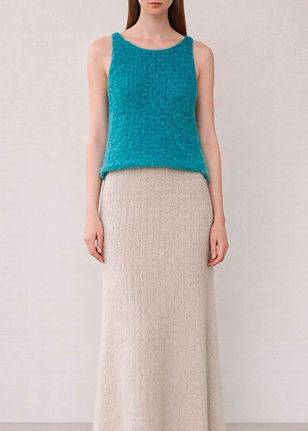 Alpaca Knit Tank Top | Sleeveless Sweater, Sustainable Clothing