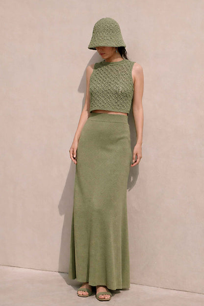 Organic Cotton Crochet Top