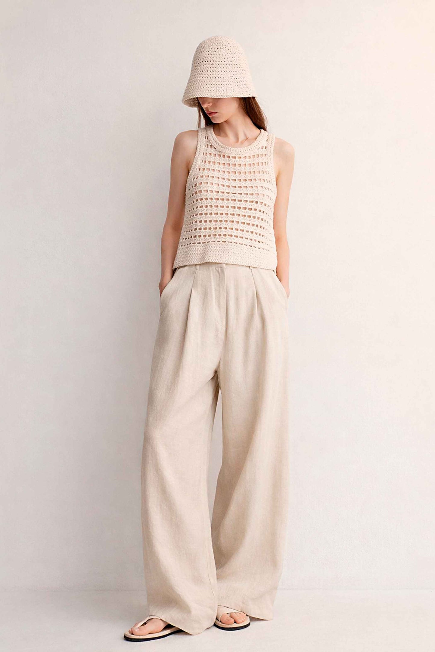 Organic Cotton Knit Top | Sustainable Women's Clothing