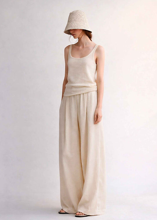 Organic Cotton Knit Tank Top | Sustainable Women's Wear