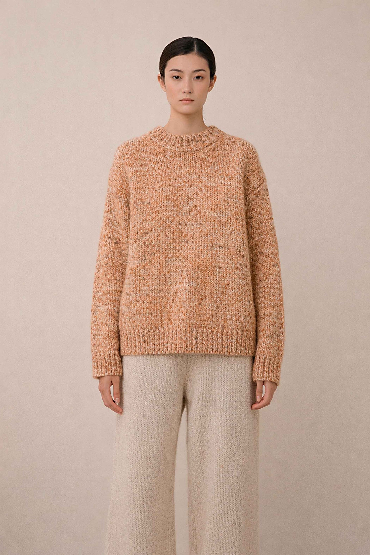 Chunky Knit Alpaca Sweater Pullover| Alpaka Pullover Damen| CARAL