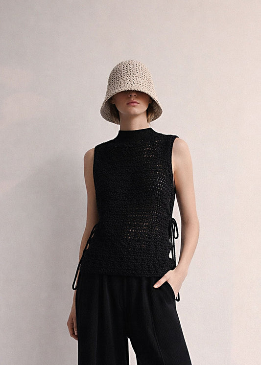 CROCHET  ECO COTTON hat Beanie