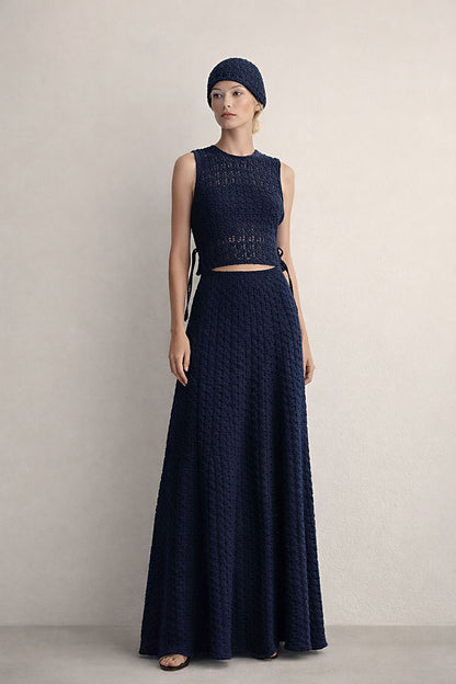 Crochet summer tan top womens/ Eco Cotton crochet Cocktail top/ handmade crochet top/ by SONQO