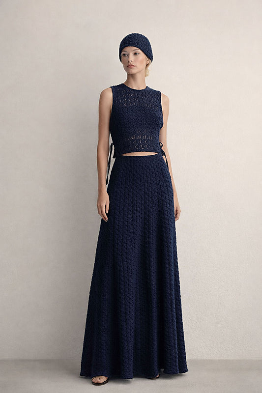 Crochet summer tan top womens/ Eco Cotton crochet Cocktail top/ handmade crochet top/ by SONQO