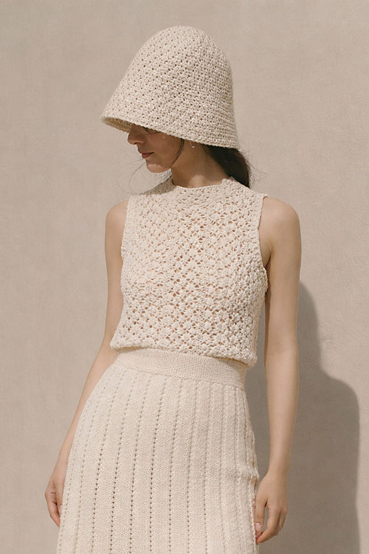 CROCHET ECO COTTON  HAT