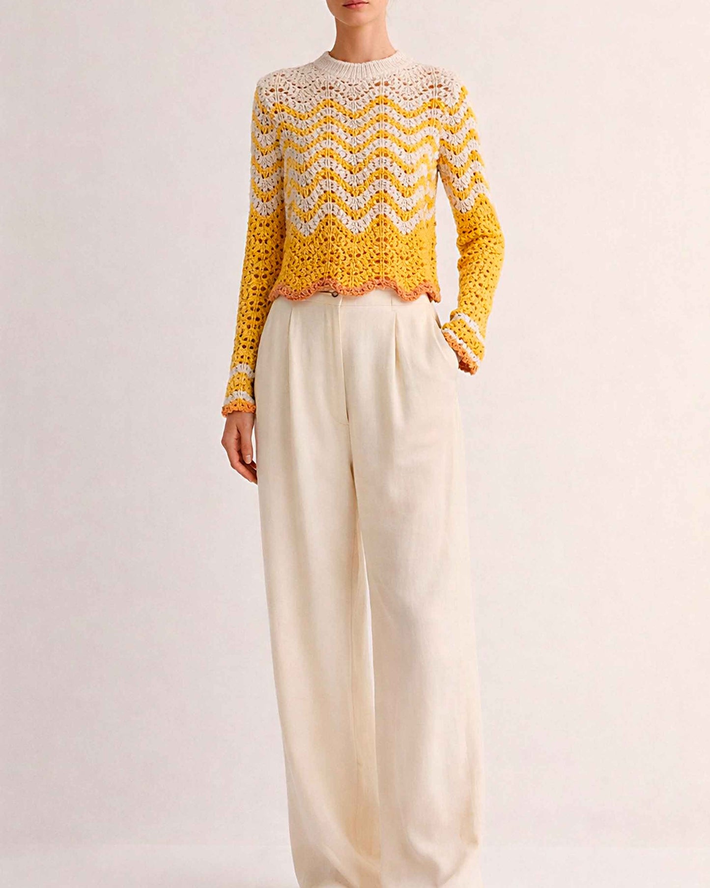 Handmade Alpaca Knit Sweater | Crop Pullover, Ethical Peruvian Wool